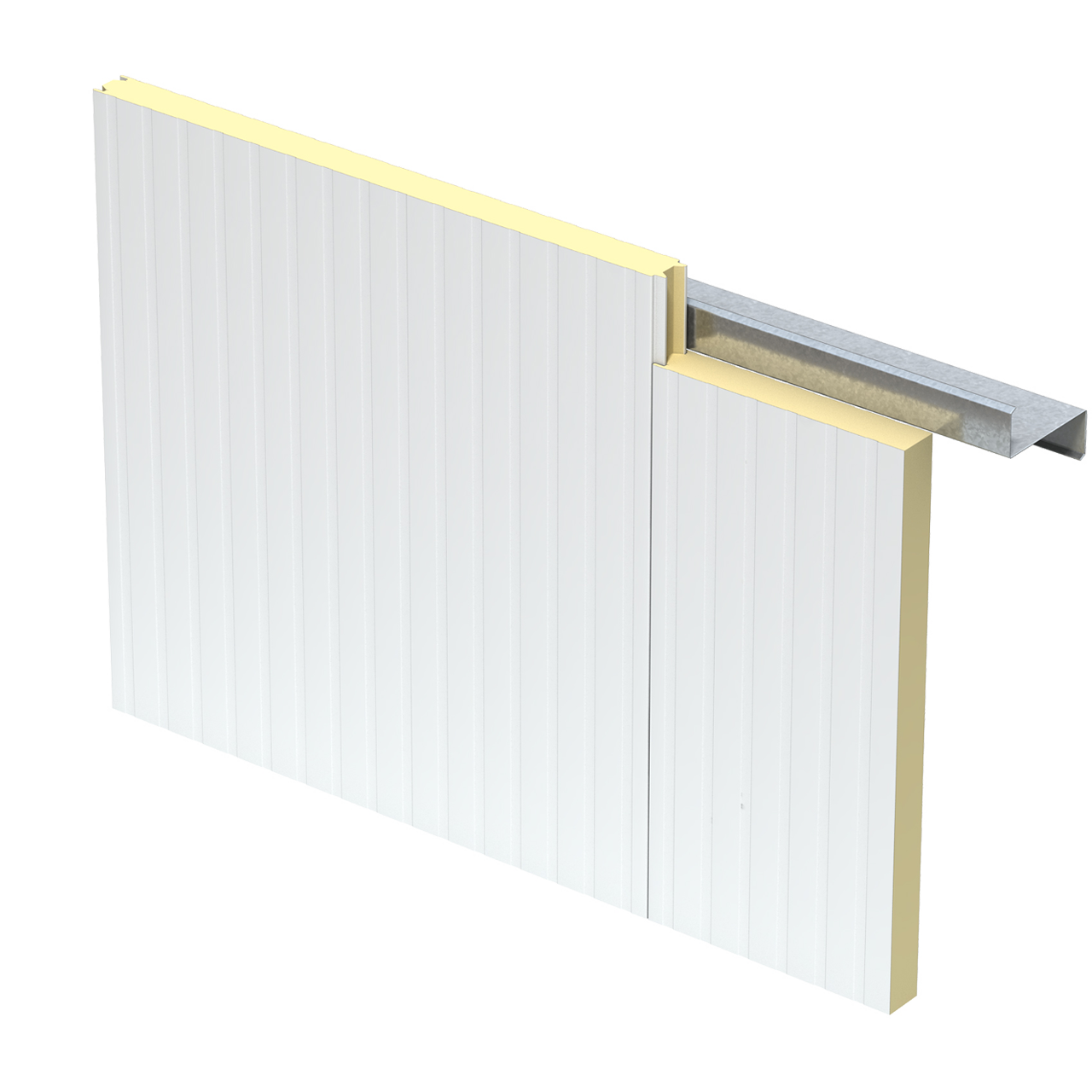 Imagen de Panel Aislante Tipo Sándwich KS Shadowline Interior
