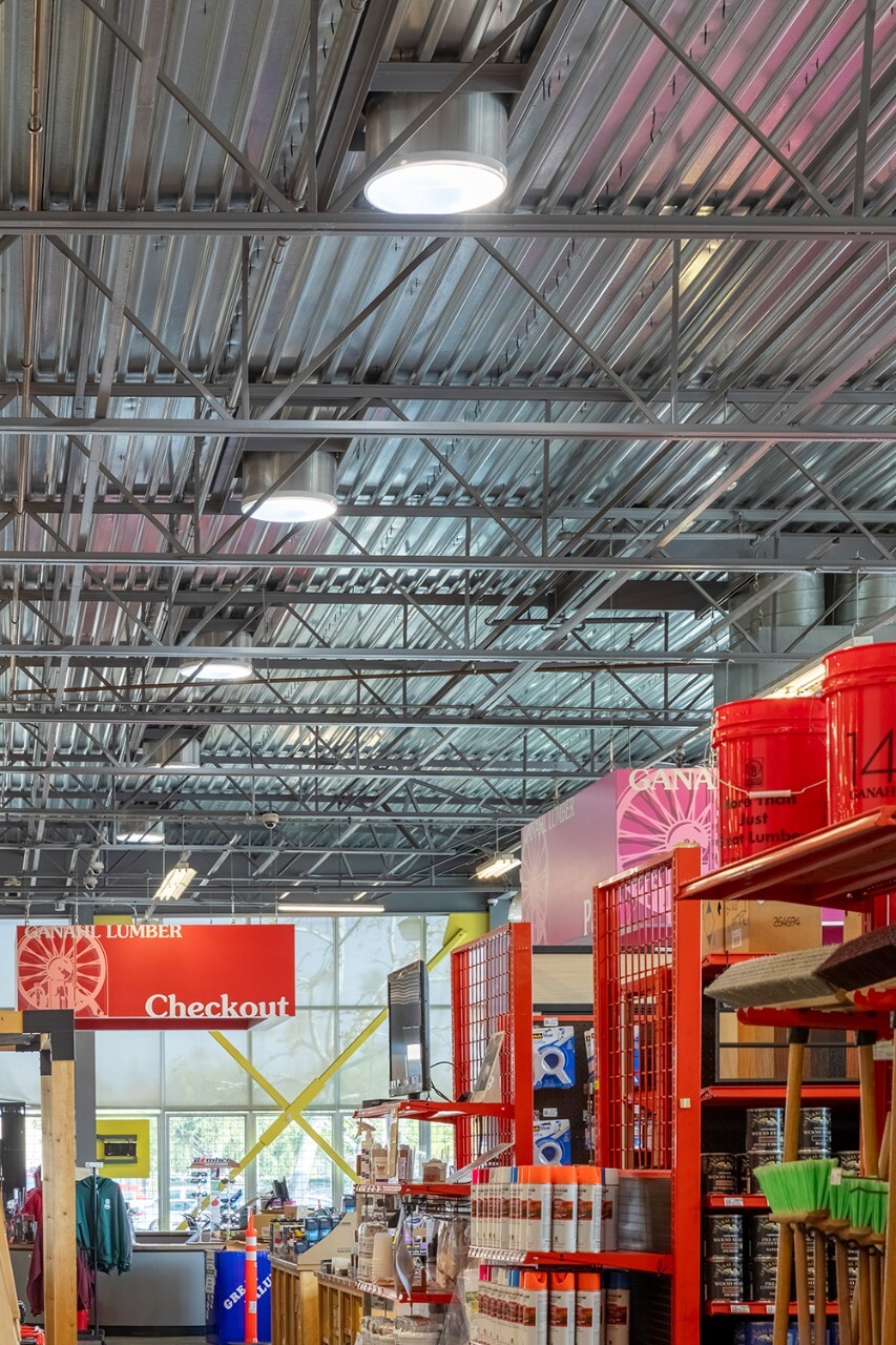 Retail daylighting Solatube