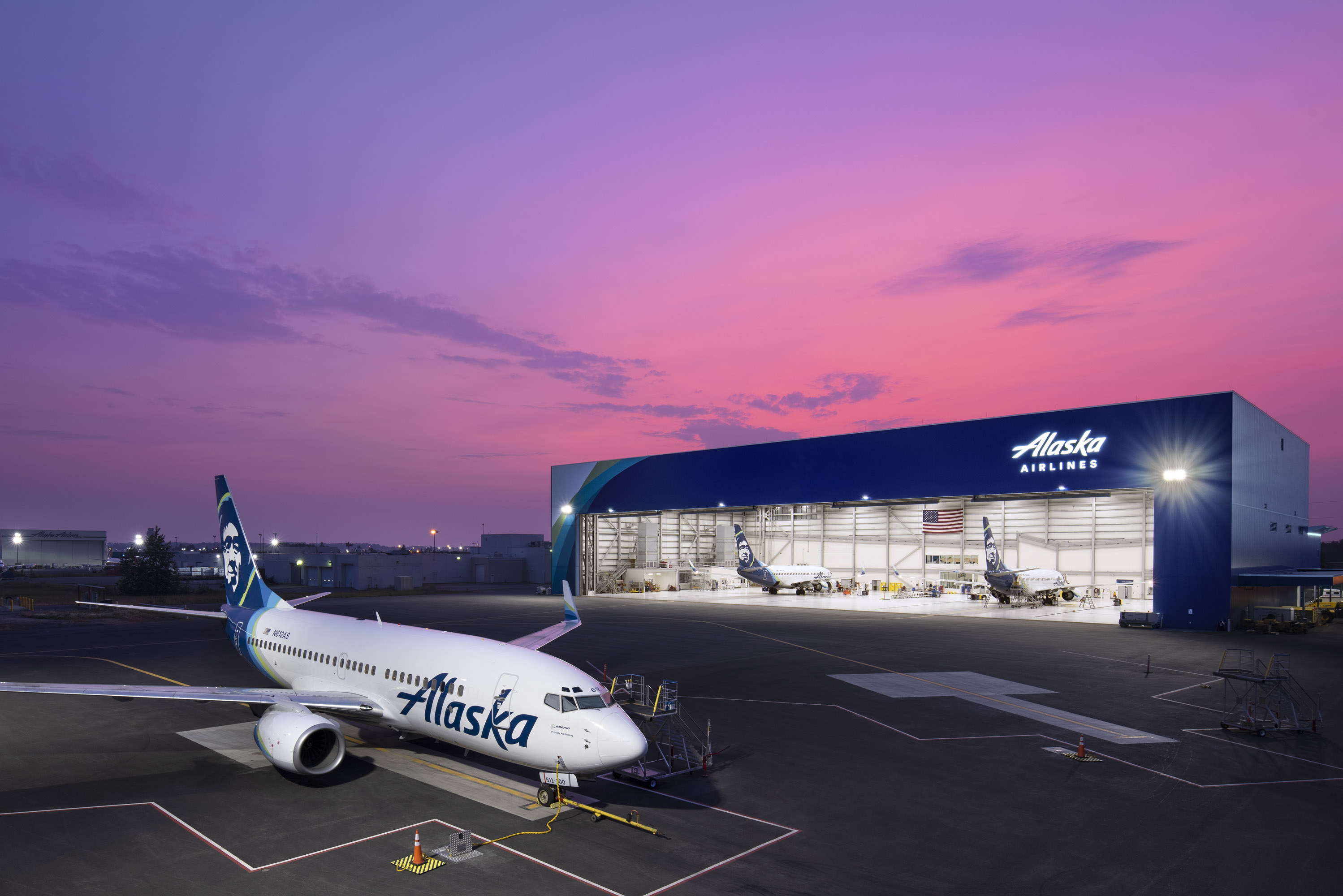 Alaska Airlines Maintenance Hangar